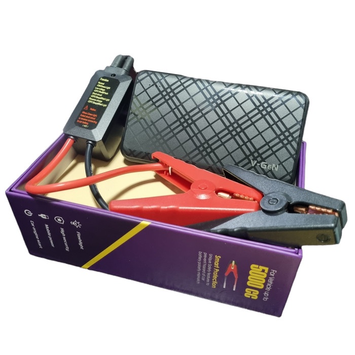 V-GeN Jumper Powerbank 7200mAh ACCU AKI Car Jump Starter