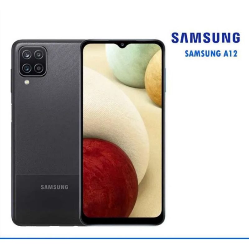 Handphone SAMSUNG GALAXY A12 Ram 4GB/128GB garansi resmi (khusus batam saja)