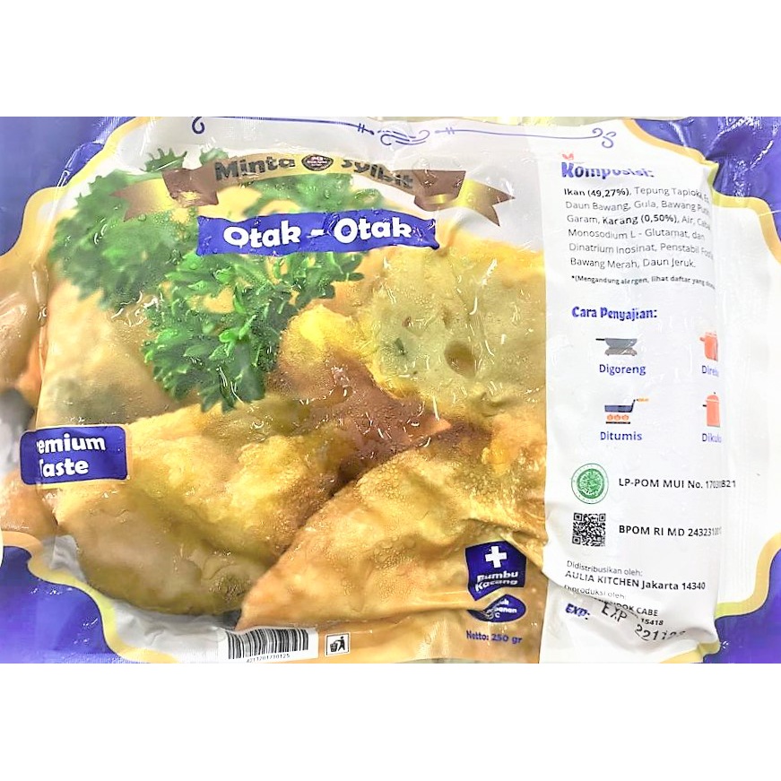 

Minta Syikit Otak-Otak Bumbu Kacang 250gr