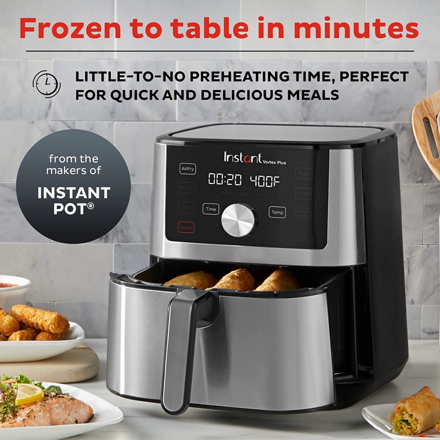 Instant Pot Vortex Plus 6 Quart (5,7 L) Air Fryer Alat Masak Sehat