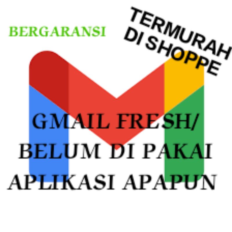 GMAIL/EMAIL FRESH TERMURAH