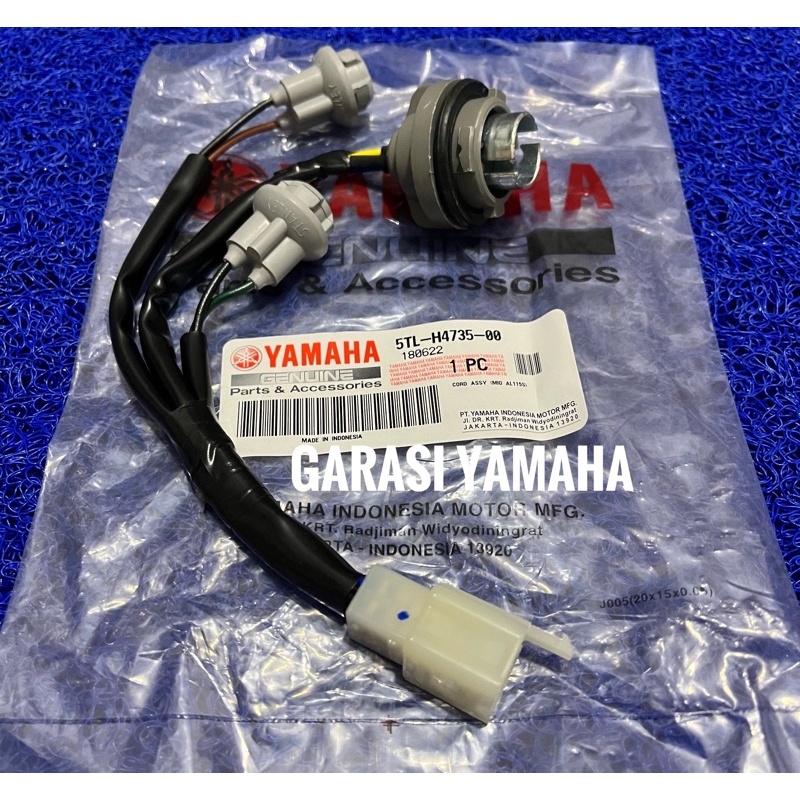 Soket lampu belakang mio sporty smile soul original yamaha kabel lampu belakang socket lampu belakan