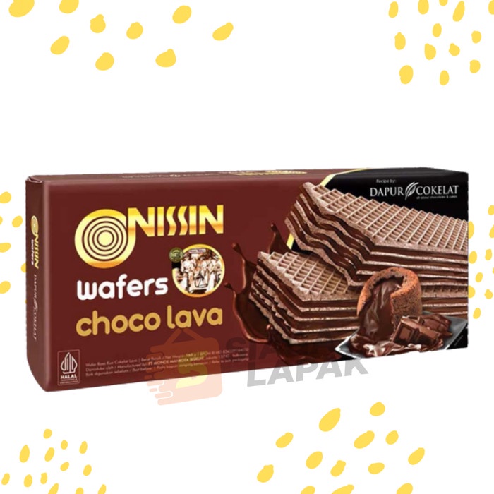 Wafer Nissin Coklat Choco Lava by Dapur Cokelat 160gr