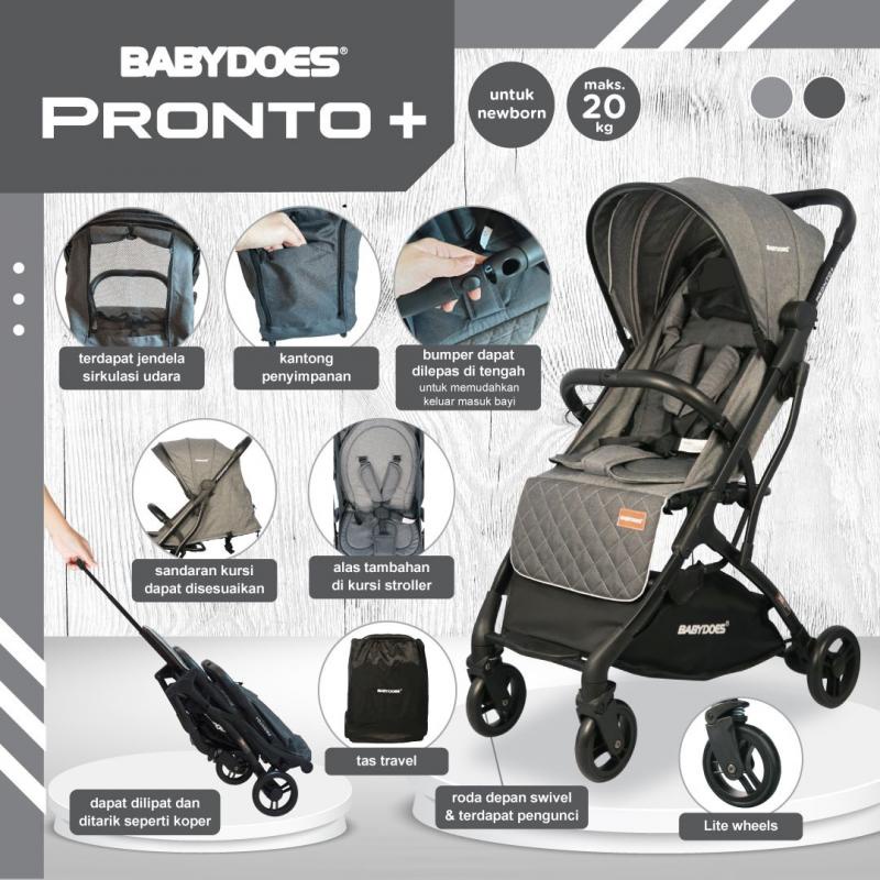 Baby Does New Stroller Pronto + / Stroller Bayi Baby Does Pronto+