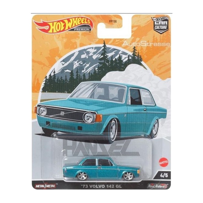 Hotwheels Car Culture Auto Strasse 73 Volvo 142 GL
