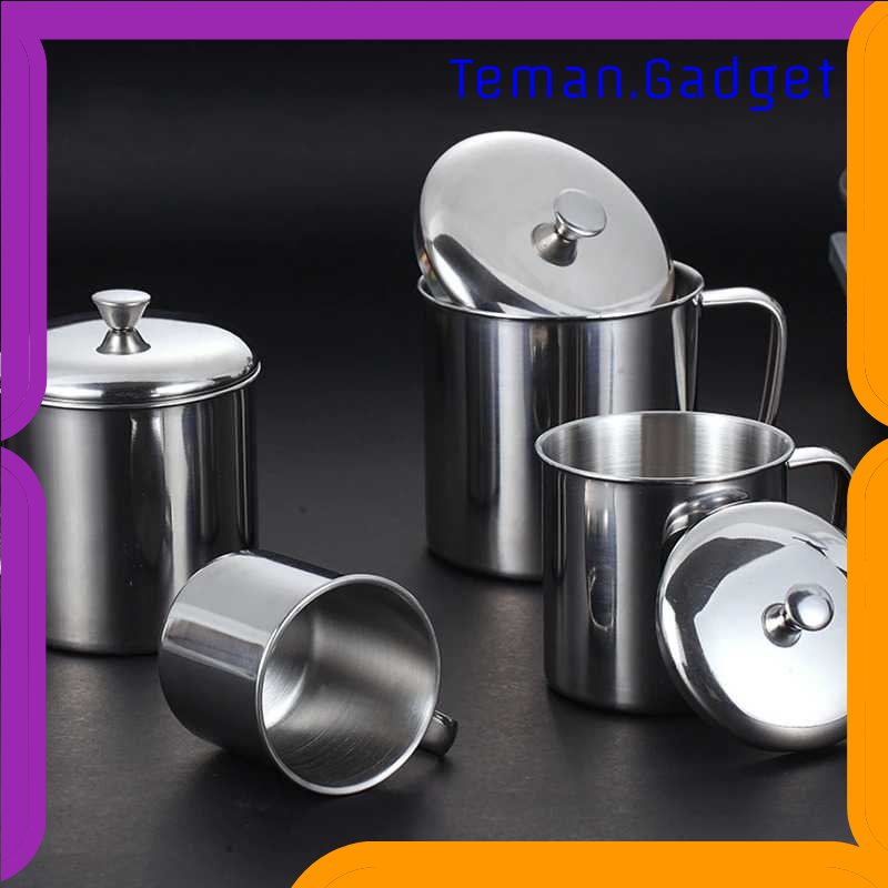 TG - DPR YOMDID Gelas Susu Kopi Teh Bir Mug Drinkware Stainless Steel - HH-8604