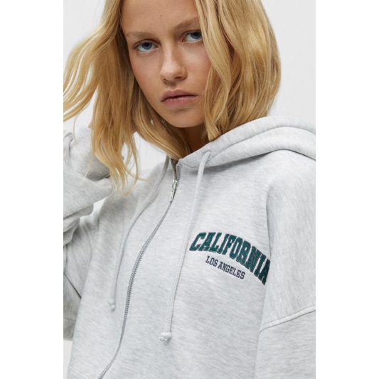 Hoodie oversized zip