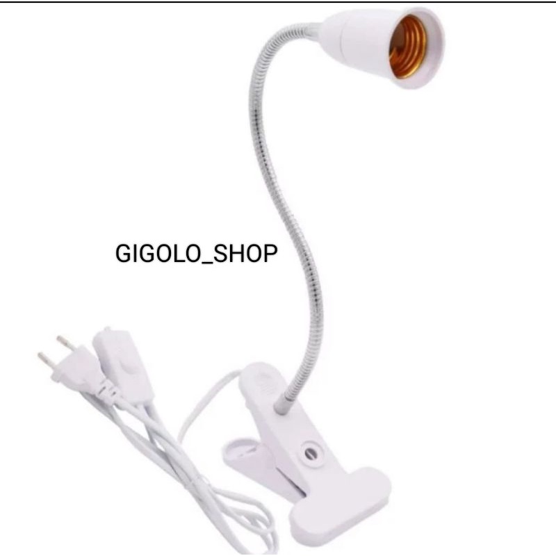 Fiting fitting Lampu Jepit e27 flexible lampu belajar jepit lampu pameran exhibition