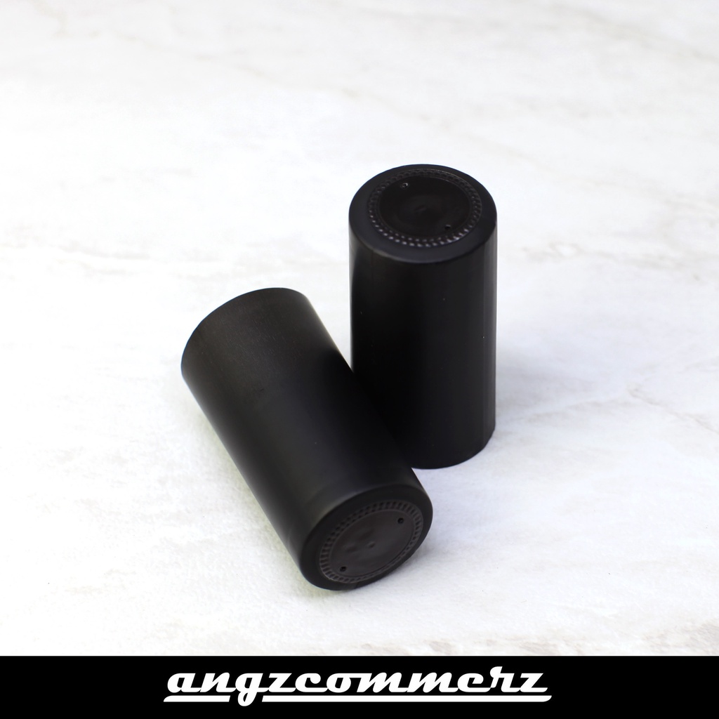 Plastik Shrink Tutup Botol Wine Shrink Film Wine Bottle 30 mm Hitam