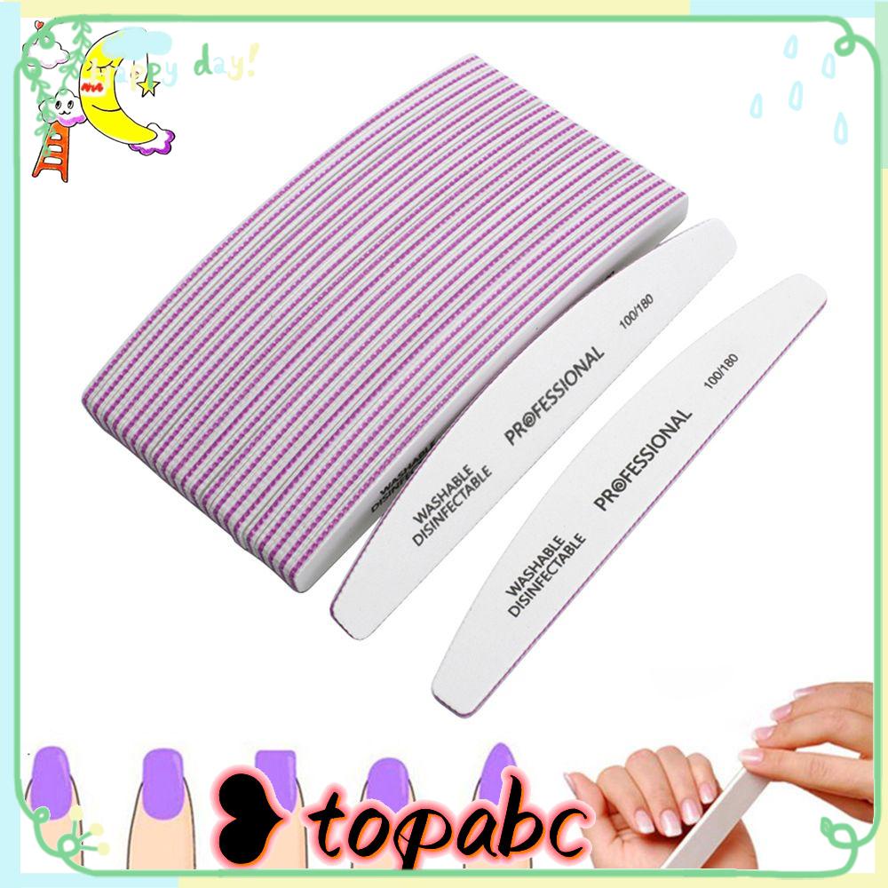 Top Nail Files Perawatan Kuku Manicure Pedicure Profesional