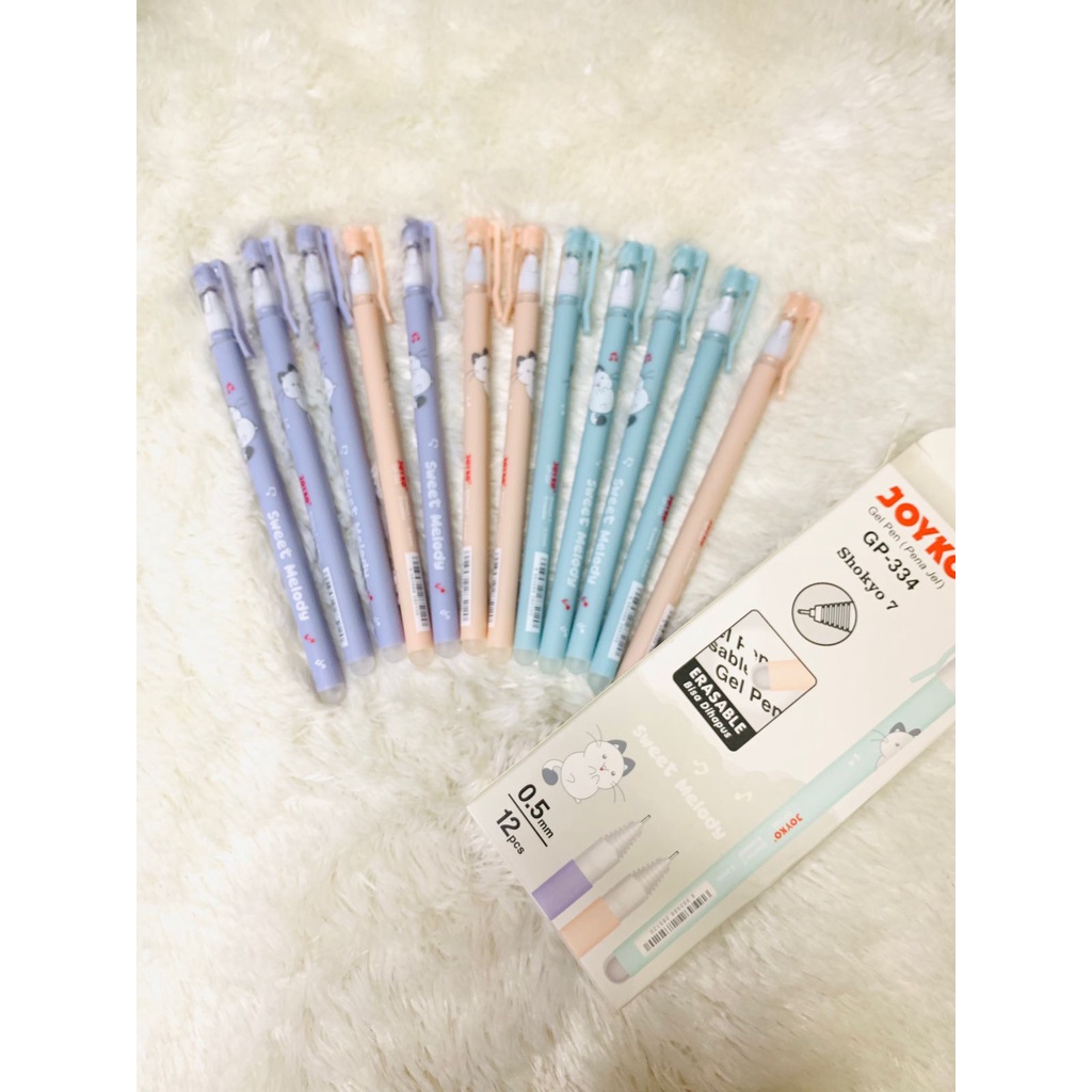 

Pulpen gel JOYKO GP- 334 Shokyo 7 (BISA DIHAPUS)