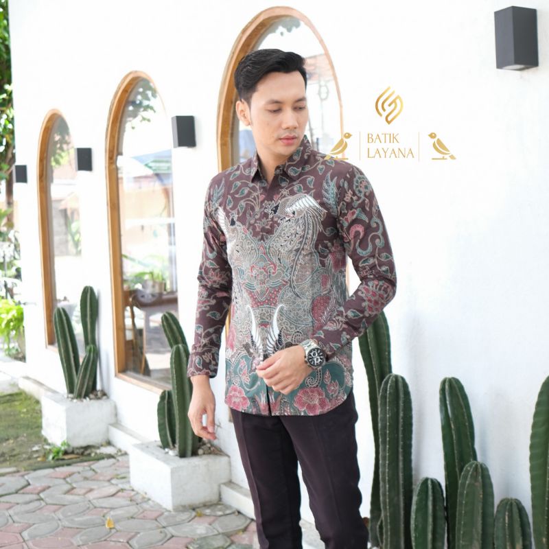 Kemeja Batik Bratasena Slimfit Modern Batik Kondangan