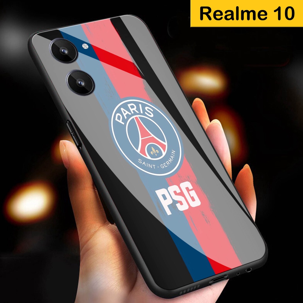 Softcase Glass [S128] REALME 10 4G - casing pelindung - REALME 10 4G - pelindung handphone - REALME 10 4G