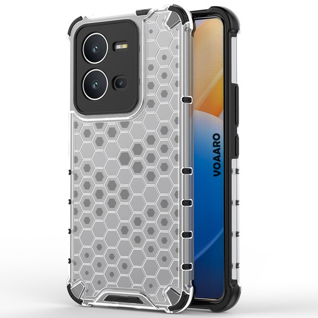 VIVO V25 5G / V25E / V25 PRO / V23 5G / V21 5G SOFT CASE RUGGED ARMOR HONEYCOMB