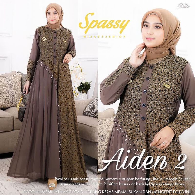 JS. AIDEN #2 MAXY DRESS  ORI JASMINE | GAMIS