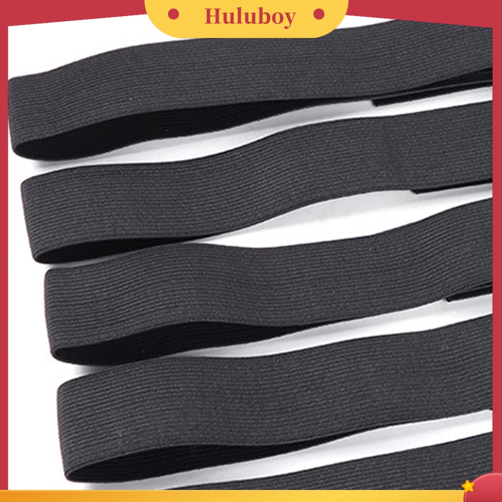 Pita Pengencang Wig Rambut Elastis Dapat Disesuaikan Warna Hitam Ukuran 2.5 / 3 / 3.5 / 4cm Untuk Wanita