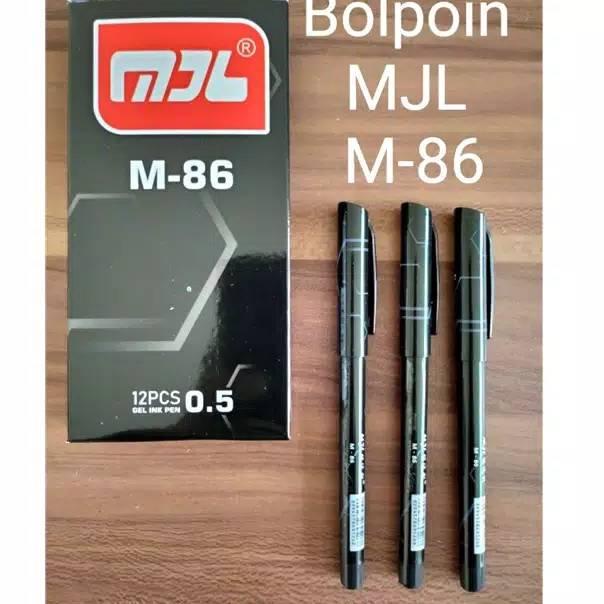 

㊩ ( Harga 1 lusin) Bolpoin MJL M-86; Bolpoin gel office,bolpoin tinta cair ⇓