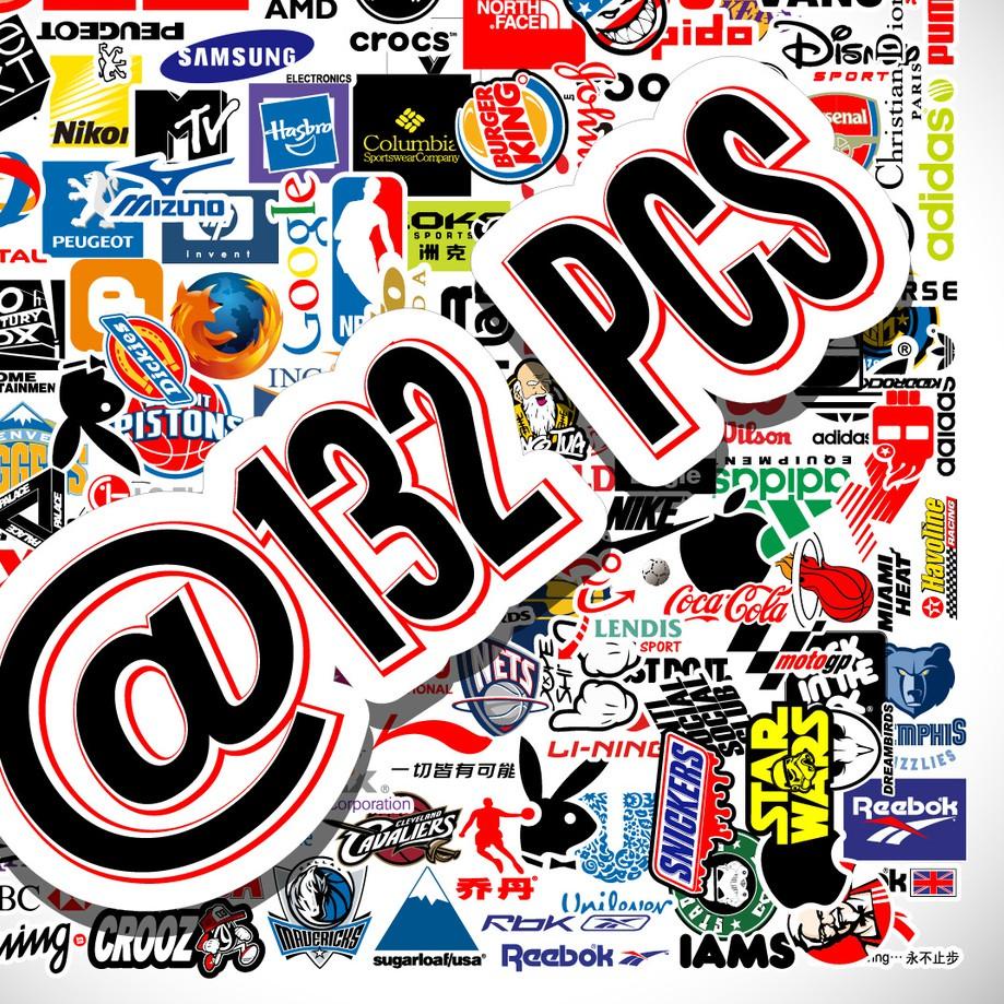 

☐ [ MAC ] 132 PCS STICKER RANDOM UNTUK LAPTOP CASE TUMBLER ❦
