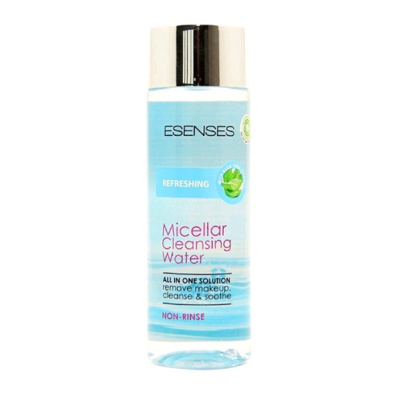 ESENSES MICELLAR CLEANSING WATER - PEMBERSIH MAKE UP WITH ALOE VERA