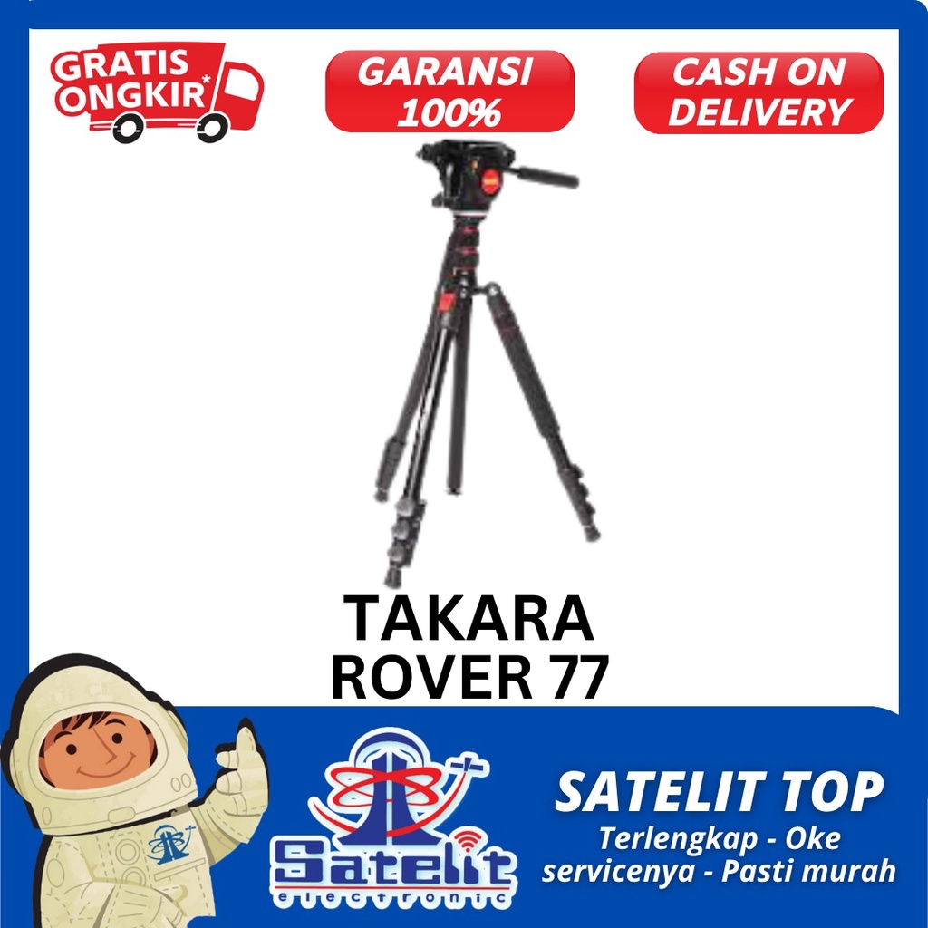 TRIPOD KAMERA TAKARA ROVER 77