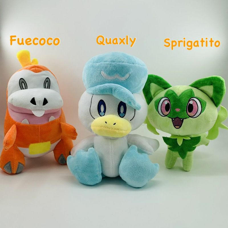 Boneka Scarlet dan Violet Karakter Pokemon.