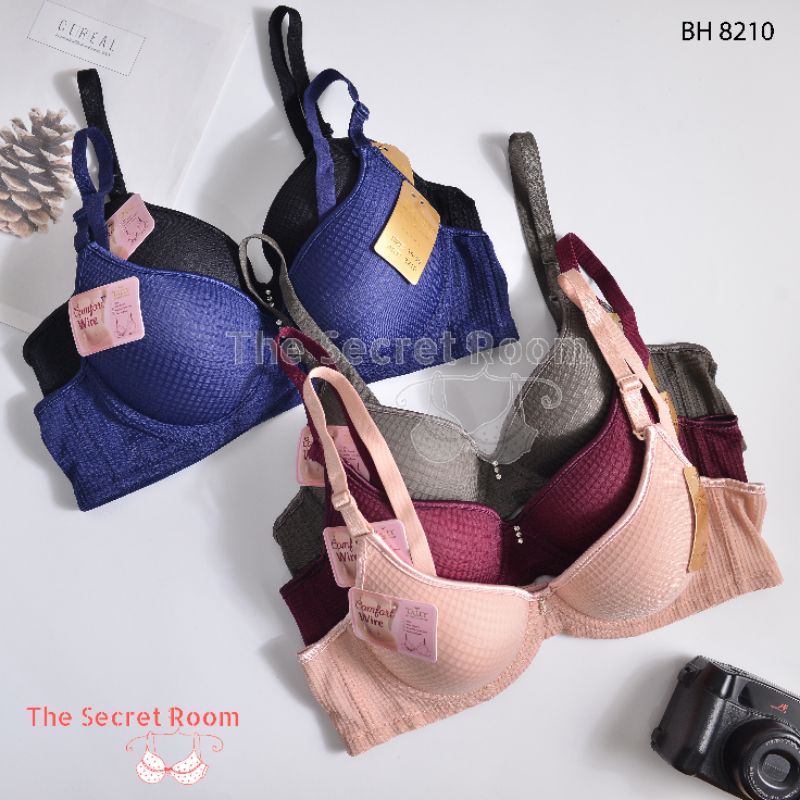 TALLY BRA BH 8210 I CUP B BESAR I BUSA TIPIS I ADA KAWAT I ANTI SESAK | SIZE 36 - 42