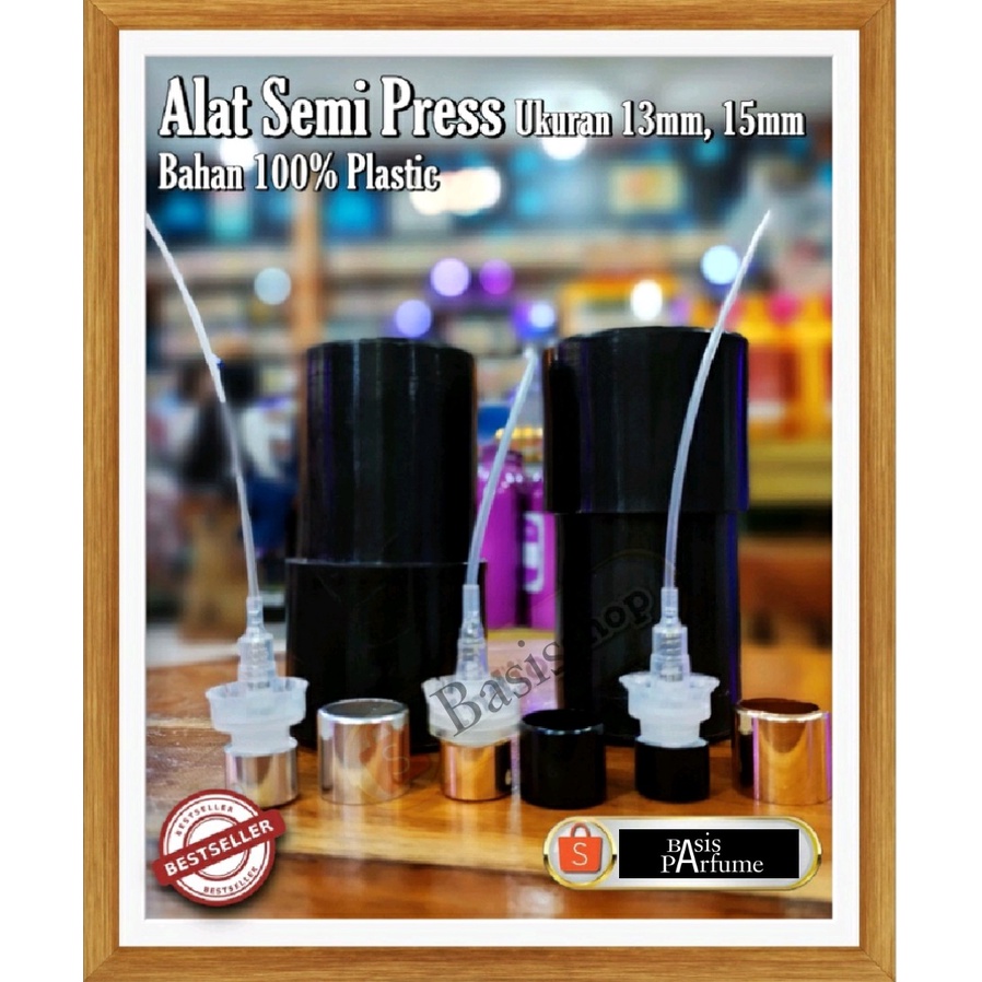 Alat press botol parfum/easy pump /13m dan 15mm (2 in 1 alias 2 fungsi ukuran)