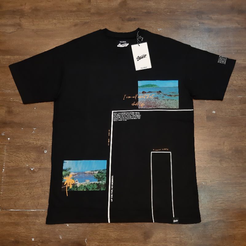 Pullnb34r Stwd T-Shirt - Hitam