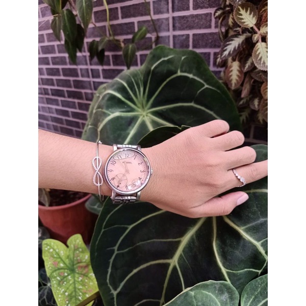 JAM TANGAN FOSSIL AIR PINK