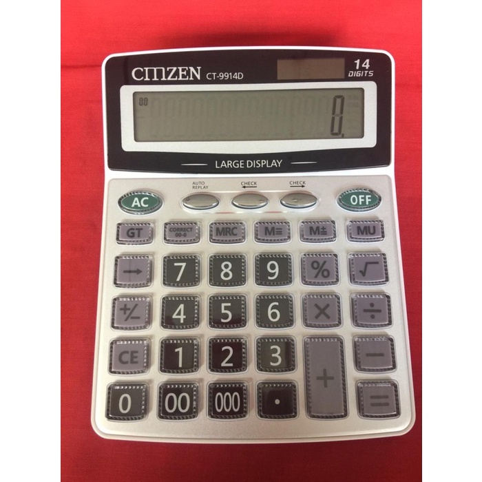 

KALKULATOR CMZEN CT-9914 D (14 DIGIT) #ORIGINAL