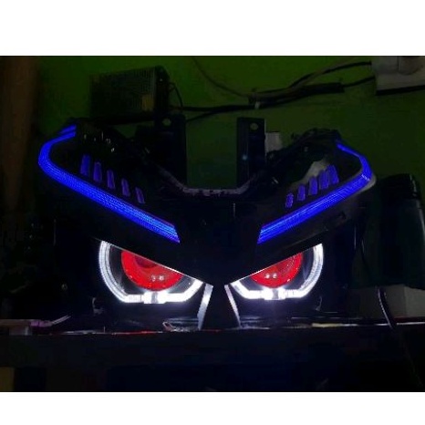 headlamp cuatom vario 150 new