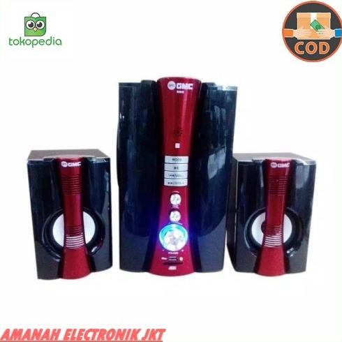 Speaker Gmc 888G Usb Multimedia Audio Spiker Aktif Active Storcadenza