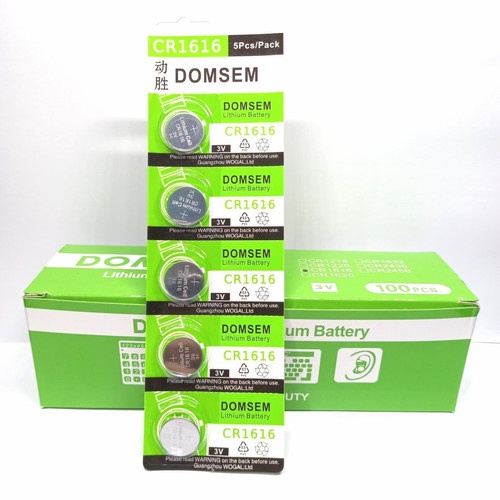 Baterai Domsen CR1616 / CR 1616 Lithium Battery 3V Batre Jam | yanna866