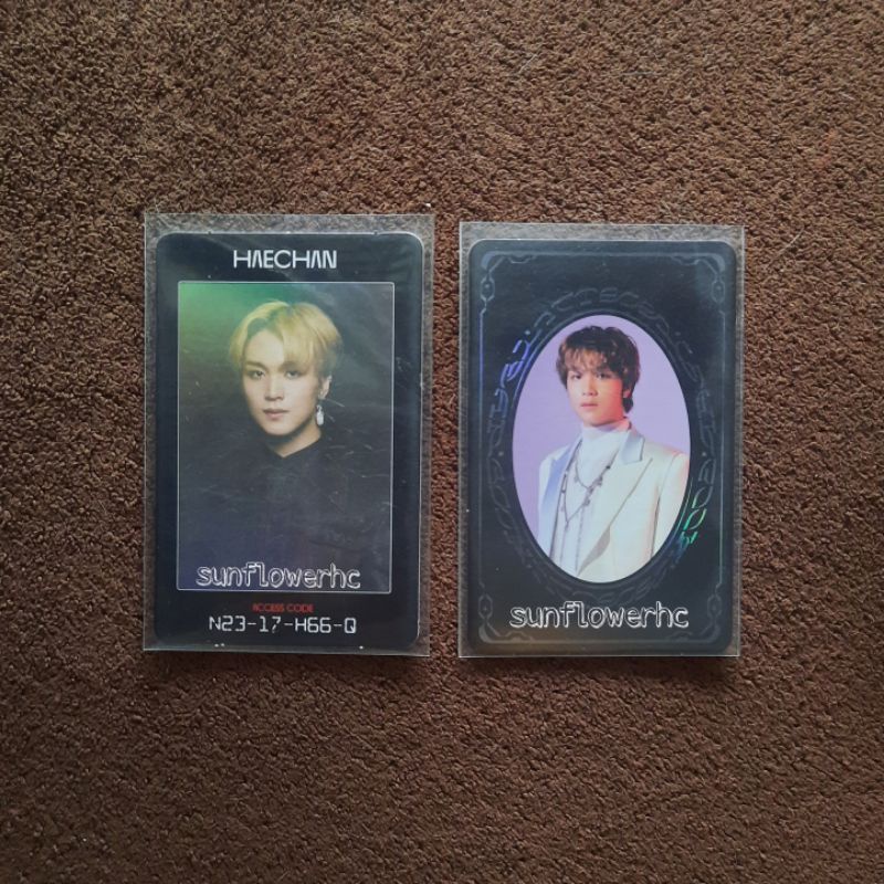 access card / ac Haechan & yearbook / yb Haechan