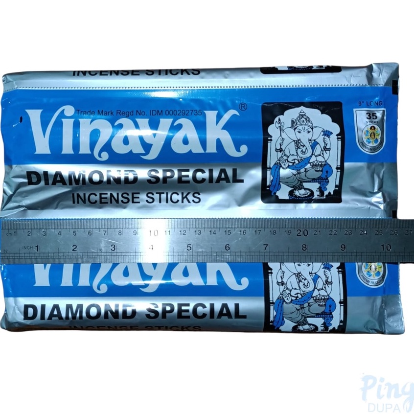 Per Renteng Dupa Hio Vinayak Renteng Diamond Agarbatti isi 35 batang made in India