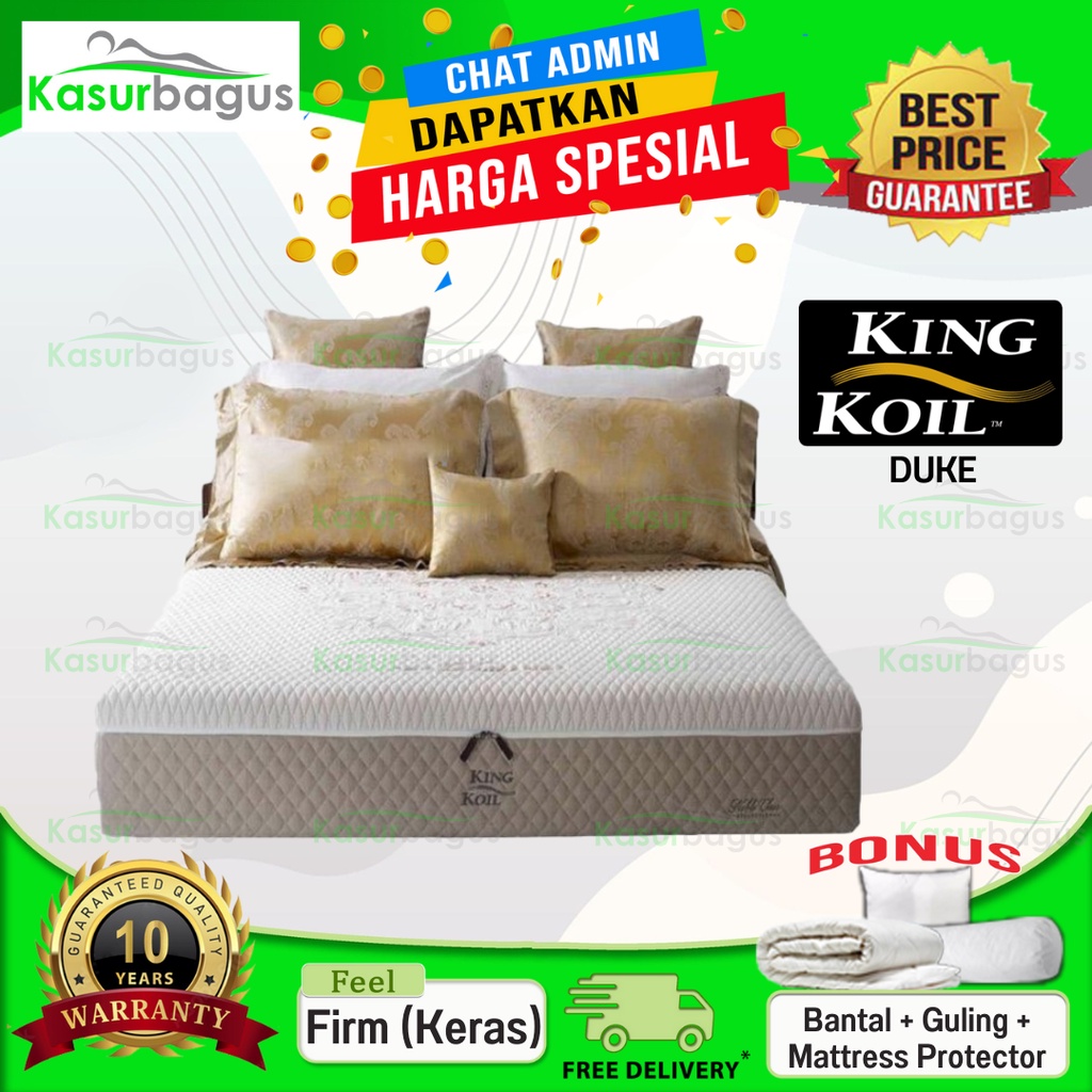 King Koil Kasur Full Latex New Duke - Kasur Saja 180x200