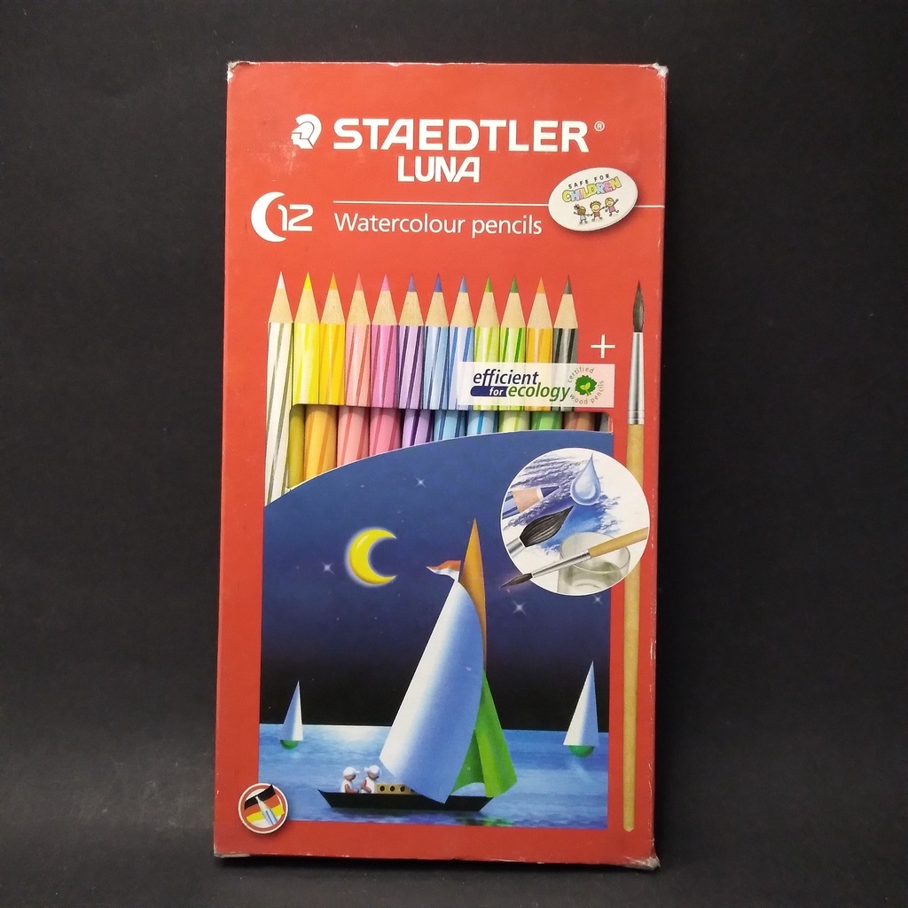 

PENSIL WARNA STAEDLER LUNA 12 WARNA WATERCOLOUR