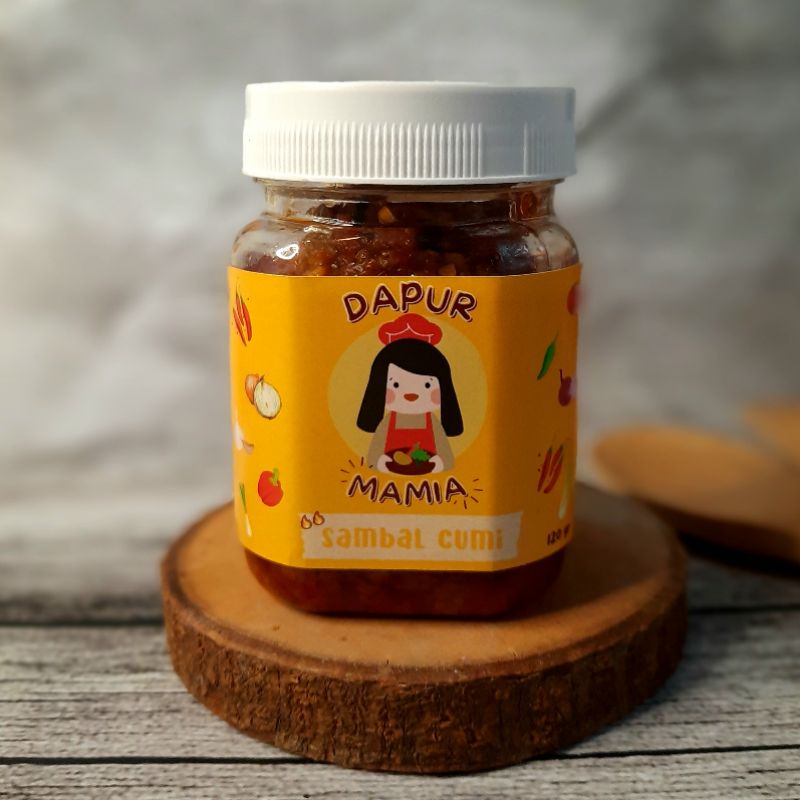 

Sambal Mamia - Sambal Cumi MILD (Pedas Sedang)