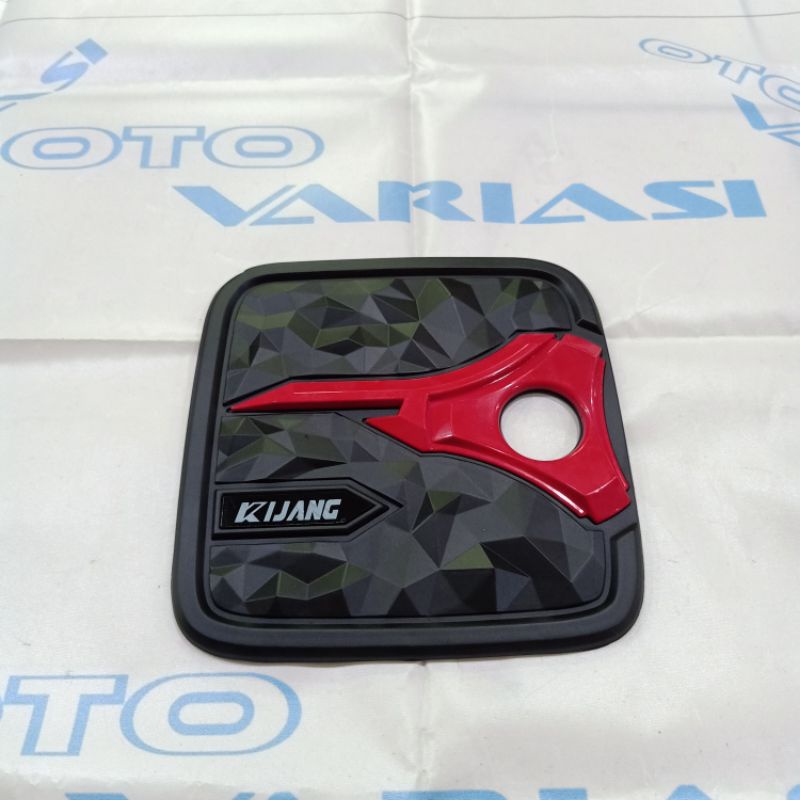 Tank Cover Tutup Tangki Bensin Mobil Kijang Grand 1995-1997 Warna Hitam Lubang Kunci