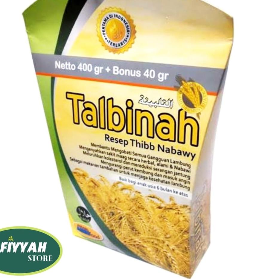 

12.12 Product HOT Tepung Gandum Talbina Talbinah 400 Gr Plus 40 gr 