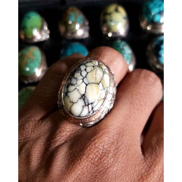 HQ NATURAL TURQUOISE - PIRUS HUBEI-XINJIANG-KOLEKTOR ITEM-UNIK ANTIK-GRADASI-DWI WARNA-BIRU FANCY-CE