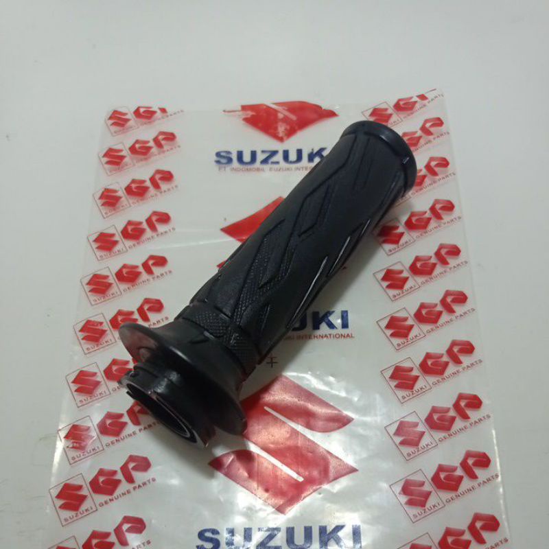 Handgrip Sarung Gas , Selongsong Gas Kanan Original Suzuki Satria Fu Hayate Spin Shogun Nex,Nex 2 Ad
