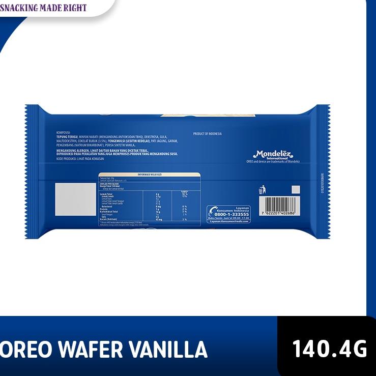 

4.4 BRANDS FESTIVAL Oreo Choco Vani Wafer 140.4G - Triple Pack