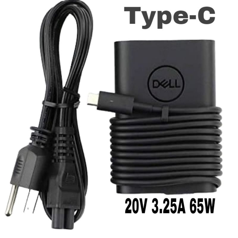 Adaptor Original Dell Latitude 20V 3.25A USB-C Type-C 65W