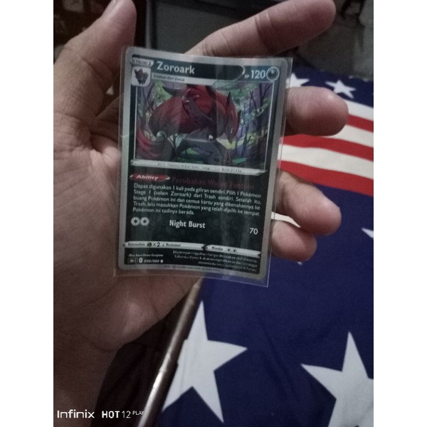 Kartu pokemon bahasa Indonesia Zoroark ability