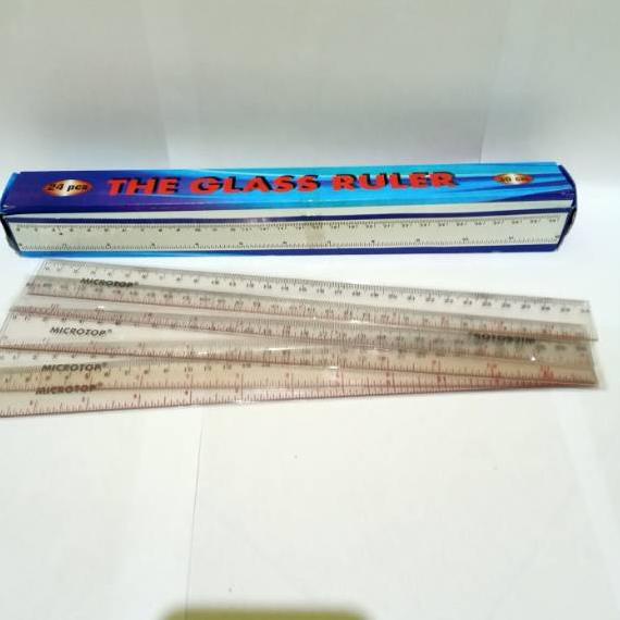 

✉ SELUSIN ( 12 PCS ) Penggaris Plastik Mika 30 Cm Murah ゾ