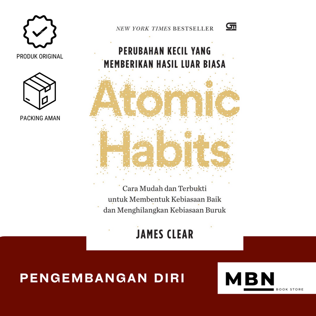 Pengembangan Diri ATOMIC HABIT Asli