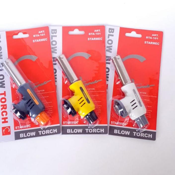 SUPER LARIS Blow Torch otomatis starmec / kepala gas kaleng Las otomatis BTA-101 - TERMURAH ^ 852
