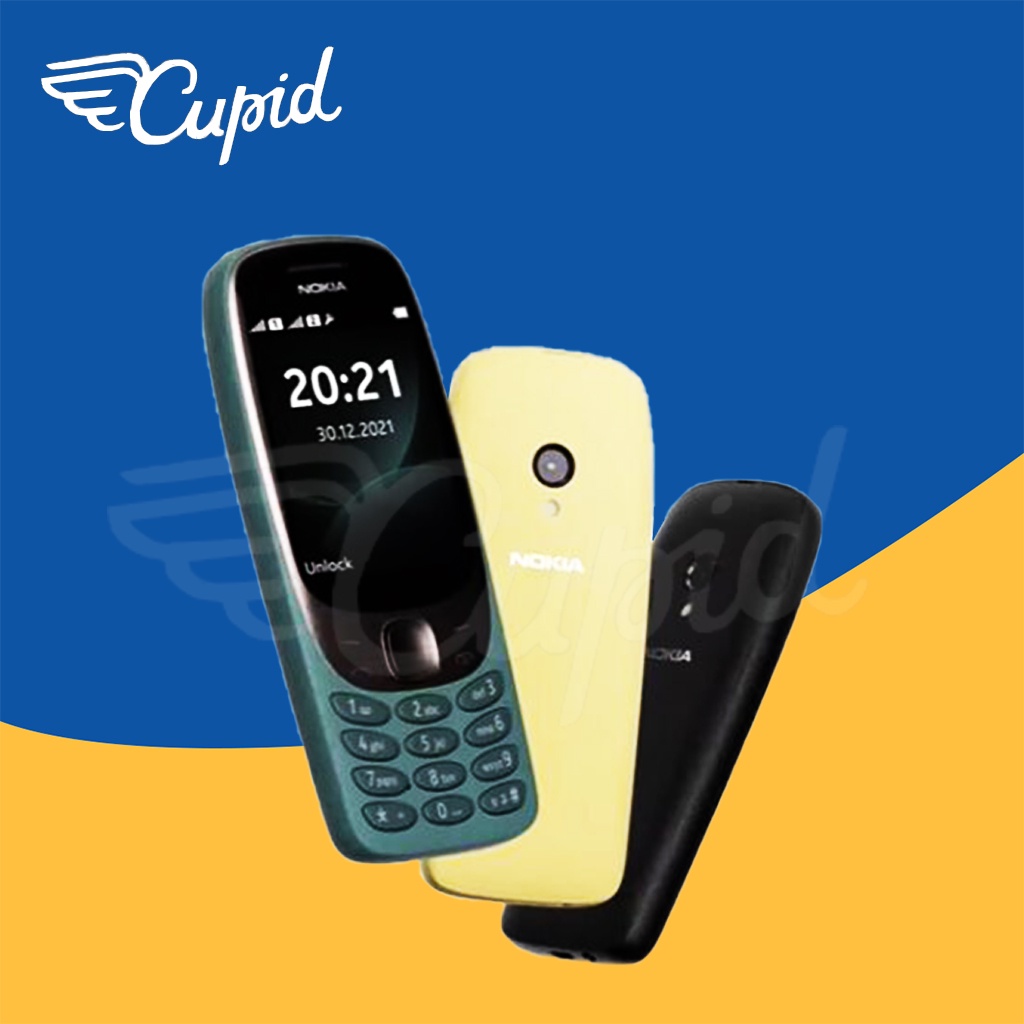 CUPID HP Nokia 6310 2021 DUAL SIM Bisa Bahasa Indonesia Garansi Toko