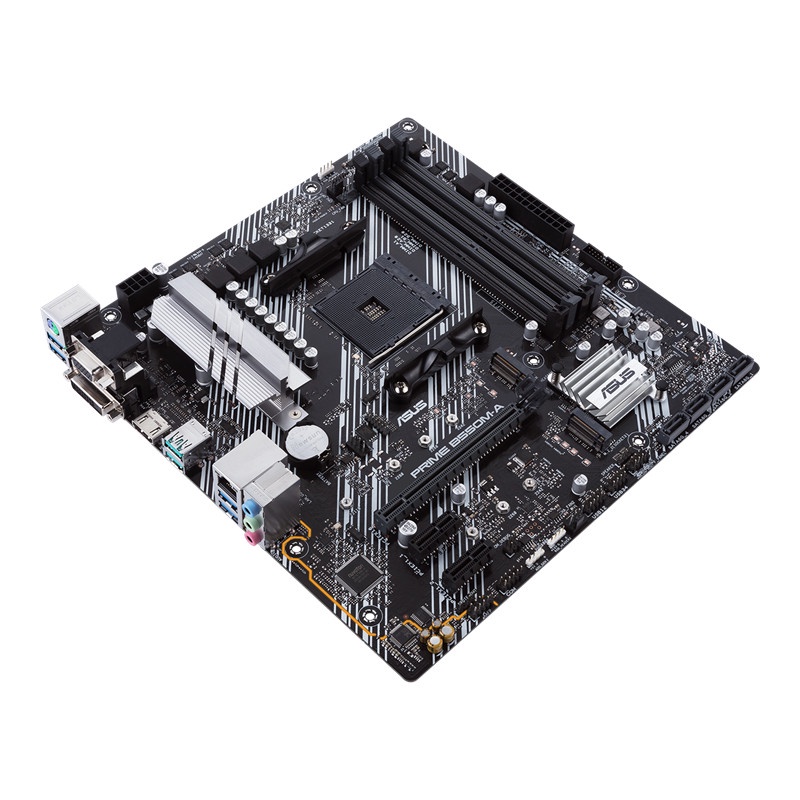 Asus PRIME B550M-A (AM4, AMD Promontory B550, DDR4, USB3.2, SATA3)